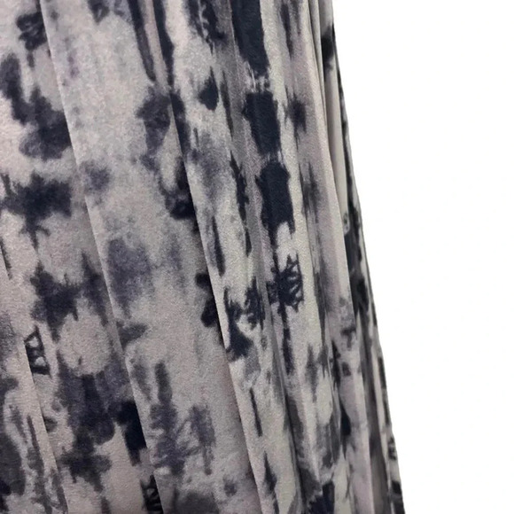 NWOT. Open Edit Pleated Midi Skirt Purple Tie Dye Size XS. Measurements in pics - Picture 5 of 11